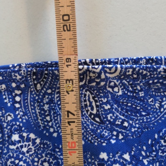 Isaac Mizrahi Live Always Isaac Size M Pull On Waist Bandana Paisley Skort - Picture 12 of 13